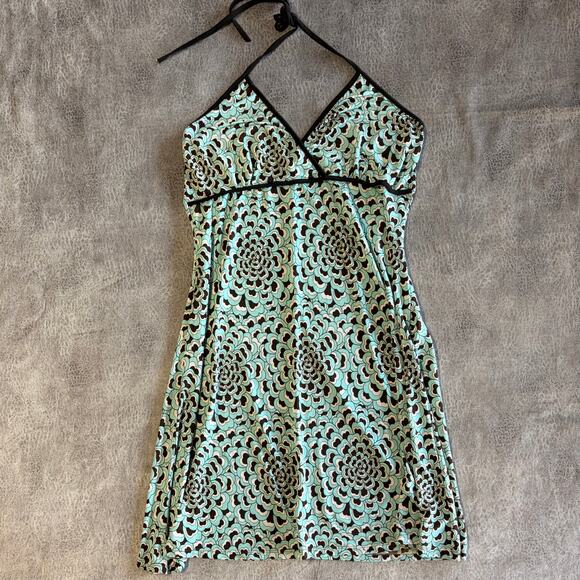 Gemini Y2k Whimsy Halter Mini Dress - Picture 1 of 6